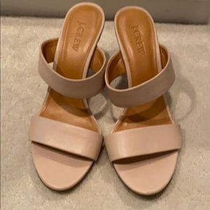 J Crew Nude Heels